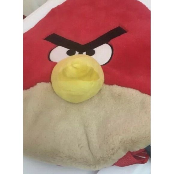 Angry Birds RED‎ Boy PLUSH BACKPACK 14" For Kids - Picture 1 of 4